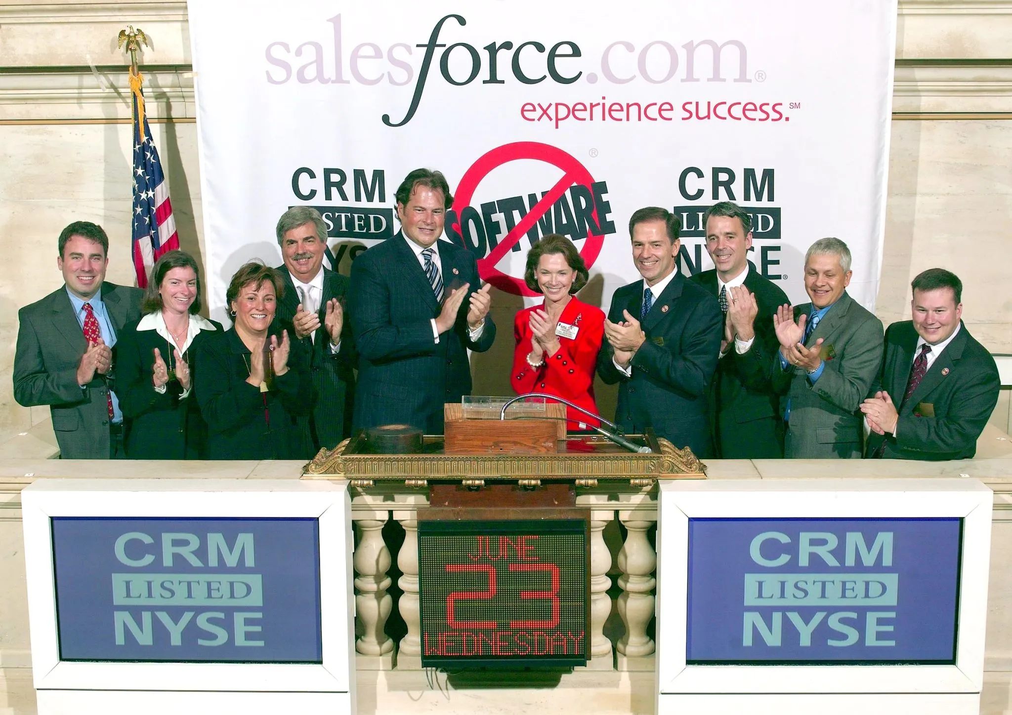 CRM NYSE Listing