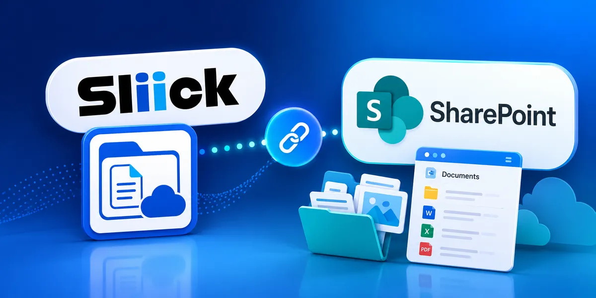 Sliick Files + SharePoint: Storage Setup (App-Only and Per-User)