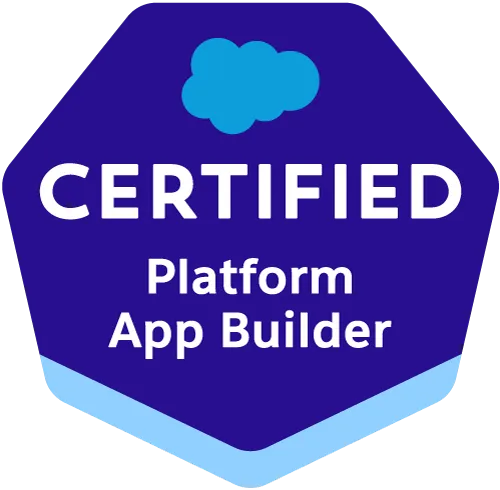 Salesforce Certified appbuilder