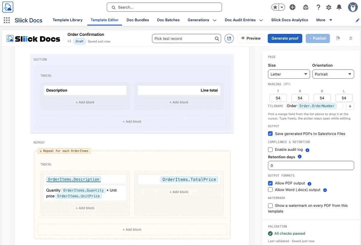 Sliick Docs v1.2 Released - Word Output, Compliance, and Bulk Without Builders
