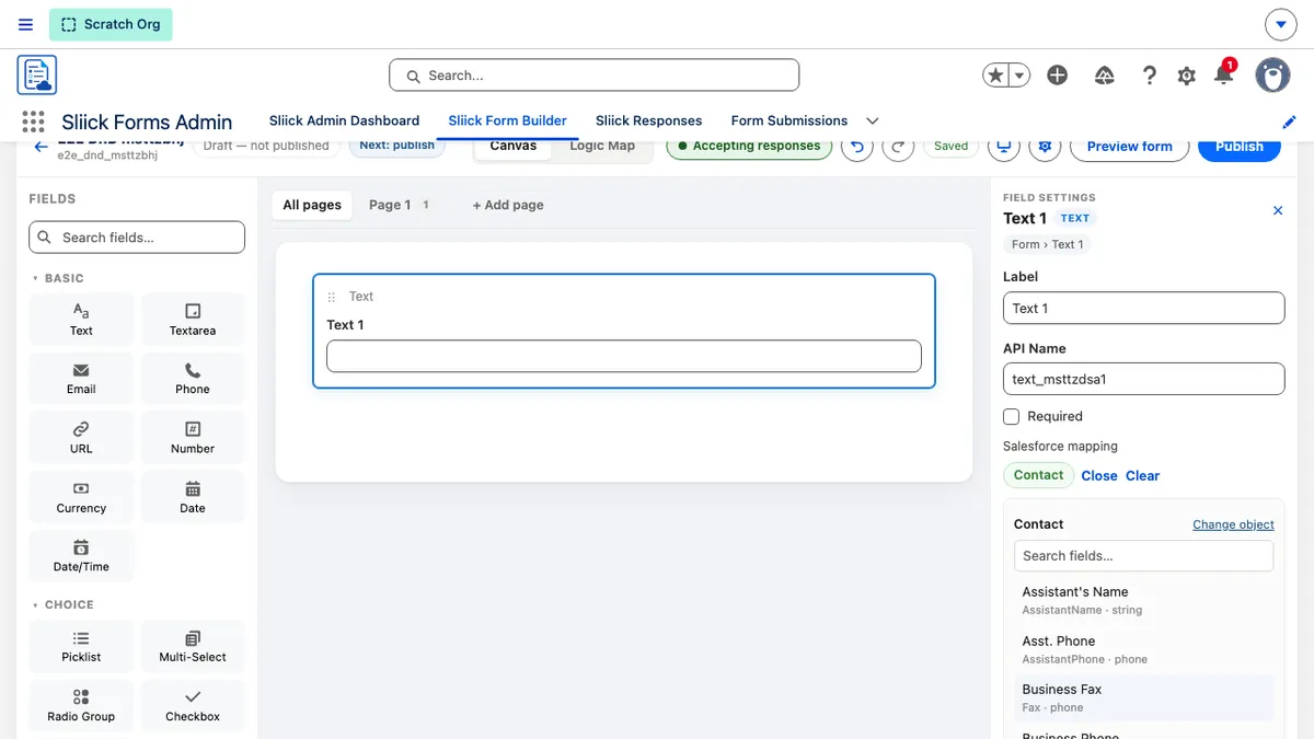 Sliick Forms: Complete User Guide